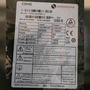 Servotronix CDHD-0032AEC2